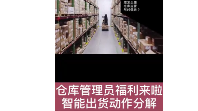 智能出库动作分解-苏州智观
