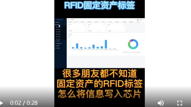 RFID固定资产标签，如何写入产品信息 ？